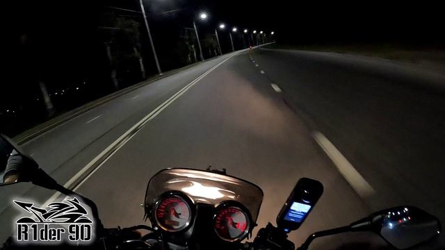 Ночные покатушки по городу под музыку ( GanGuBaS - По своим правилам)