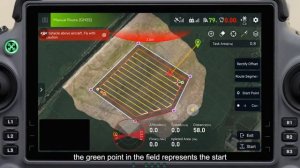 Агродрон DJI Agras T40. Планирование маршрута и выполнение задачи опрыскивания (автоперевод)