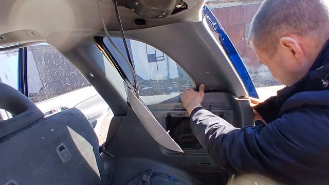 Toyota Rav 4 A20 Как разобрать салон