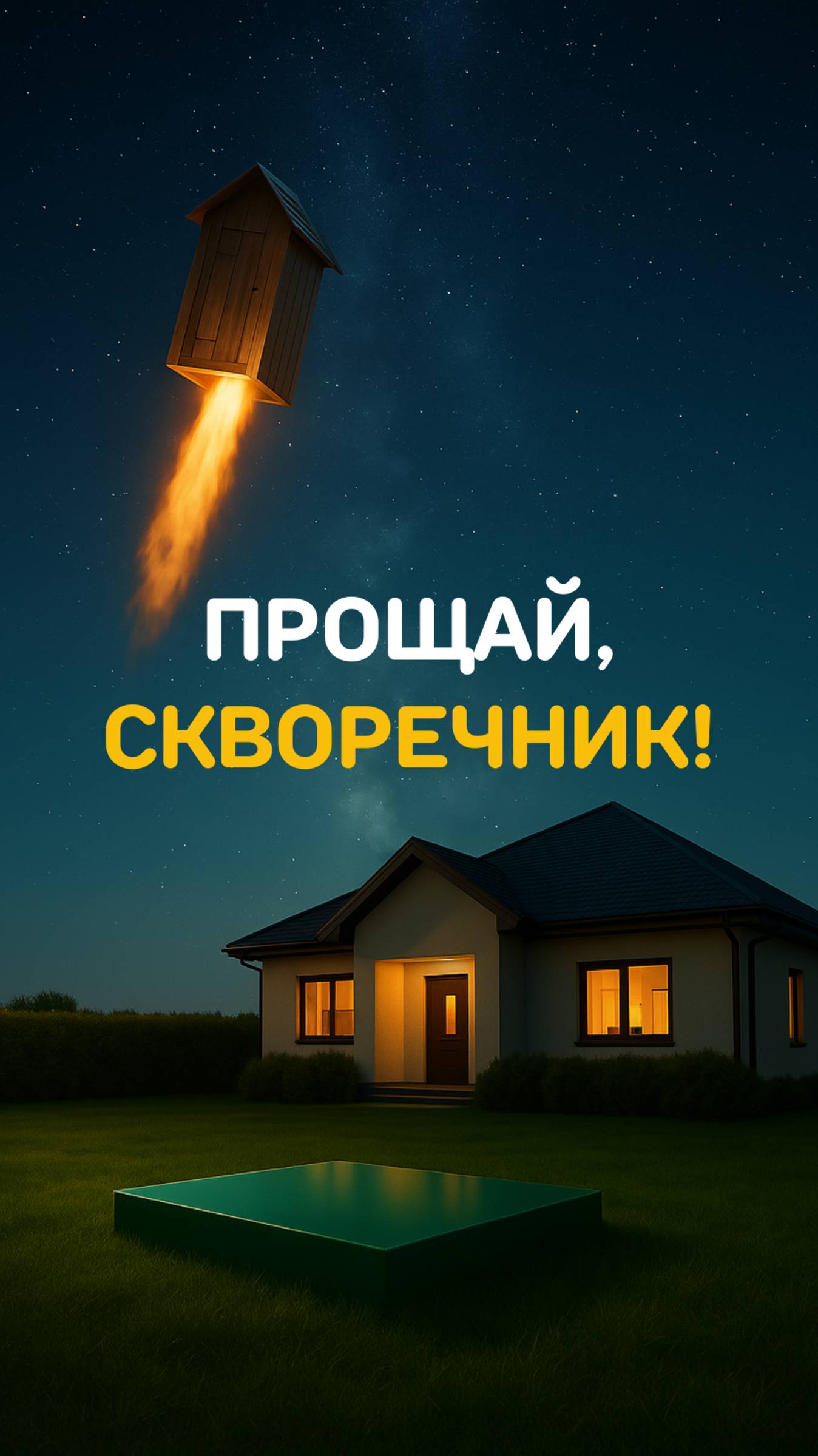 Миссия «Септик ТВЕРЬ»: запускаем старый туалет на орбиту! #юмор #дача #септик #Дом #прикол #видеоИИ смотреть онлайн