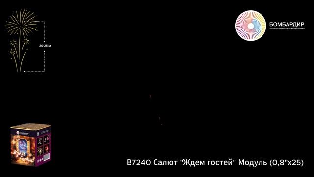 В7240 Салют Ждем гостей Модуль (0,8х25) смотреть онлайн