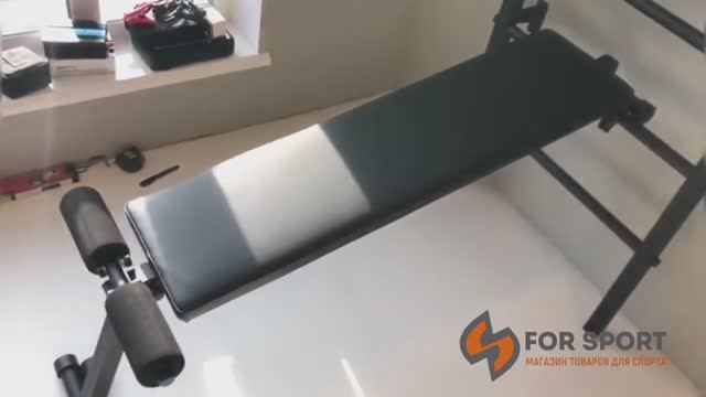 Шведские стенки Рекорд со скамьей смотреть онлайн