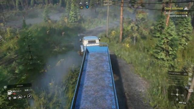 SnowRunner - ТАЙМЫР - КОНТРАКТ - СУДНО ПОБОЛЬШЕ #snowrunner