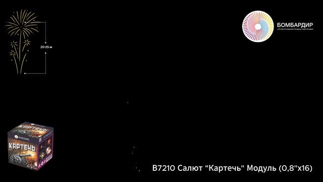 В7210 Салют Картечь Модуль (0,8х16) смотреть онлайн