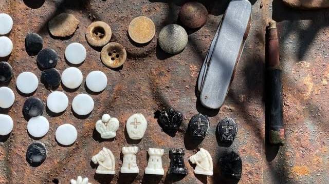 Коп по войне. Два немецких блиндажа порадовали находками. смотреть онлайн