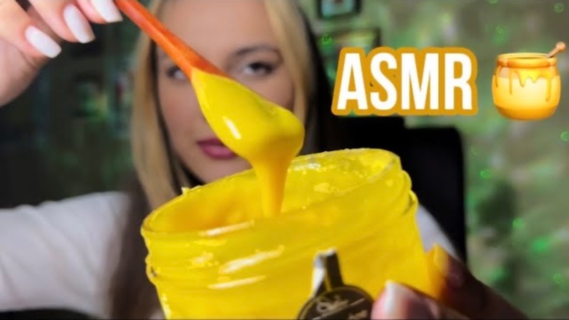 АСМР итинг мёда  ем мёд / ASMR EATING HONEY