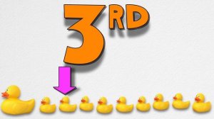 Ordinal Numbers Song