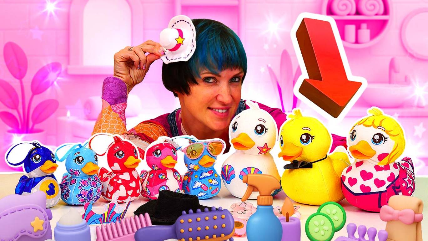 Маша Капуки и переполох в салоне уточек Kwaaks! Процедуры для хорошего настроения! смотреть онлайн