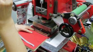 Блинтовое тиснение