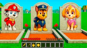 ЧТО СЛУЧИЛОСЬ С СКАЙ ГОНЩИК МАРШАЛ ЩЕНЯЧИЙ ПАТРУЛЬ в МАЙНКРАФТ МУЛЬТИК