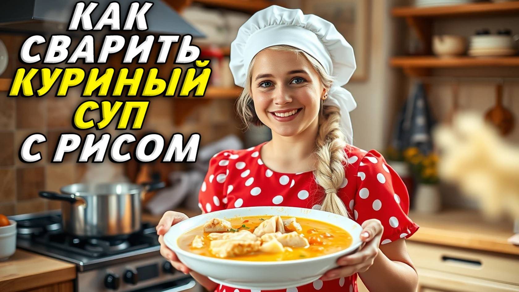 Как сварить куриный суп с рисом смотреть онлайн