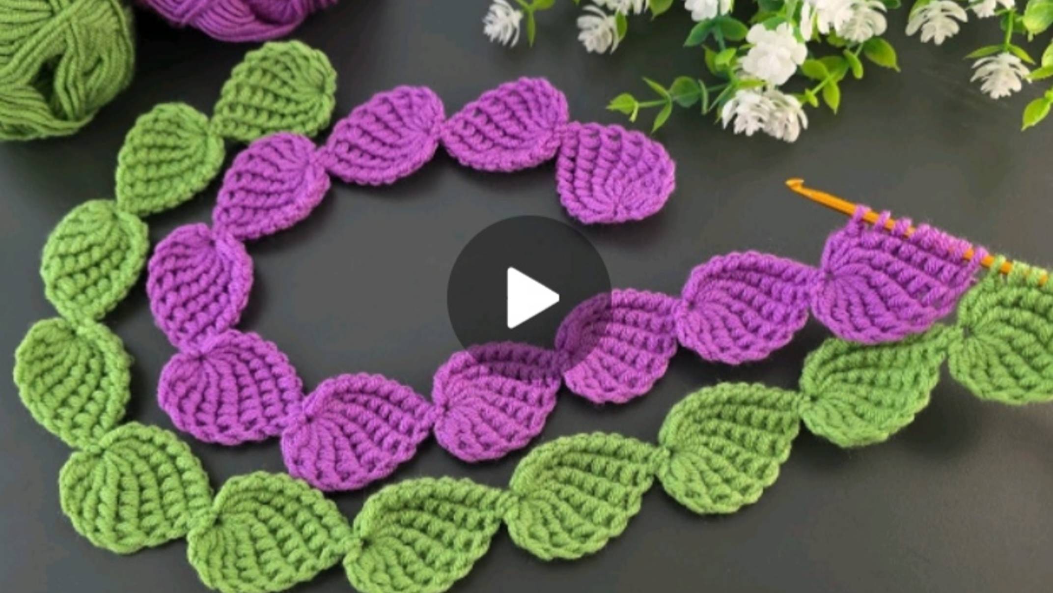 Лента крючком #вязаниекрючком #всевжизнисвязано смотреть онлайн