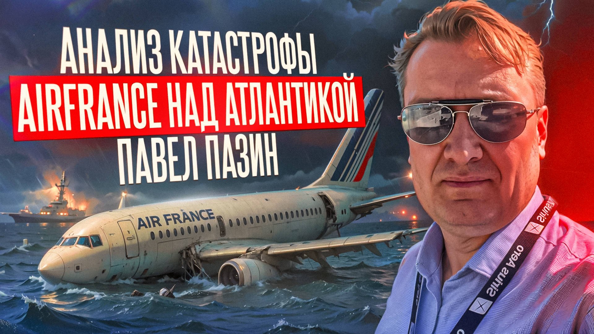 Анализ катастрофы Airfrance над Атлантикой. Павел Пазин. смотреть онлайн