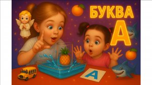 «Буква А — Удивительный эксперимент для детей!»