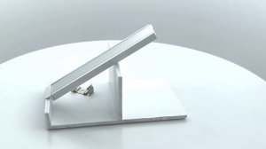 Встраиваемый алюминиевый профиль  серебро