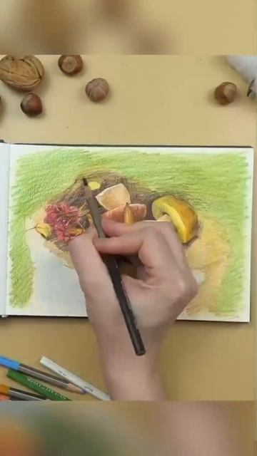 🍁 Финальный урок марафона «Оттенки осени» уже ждет вас в группе!Рисуйте с удовольствием 🧡 смотреть онлайн