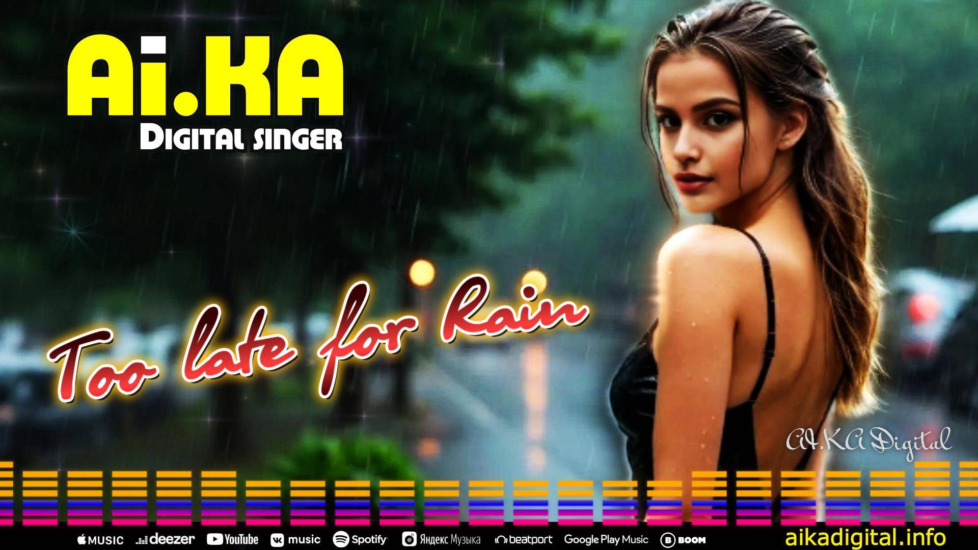 Too late for Rain - AI.KA Digital Singer смотреть онлайн
