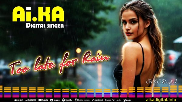 Too late for Rain - AI.KA Digital Singer