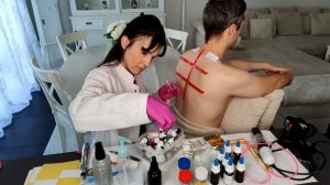 Back Allergy Testing, Inspection & Check Up ASMR