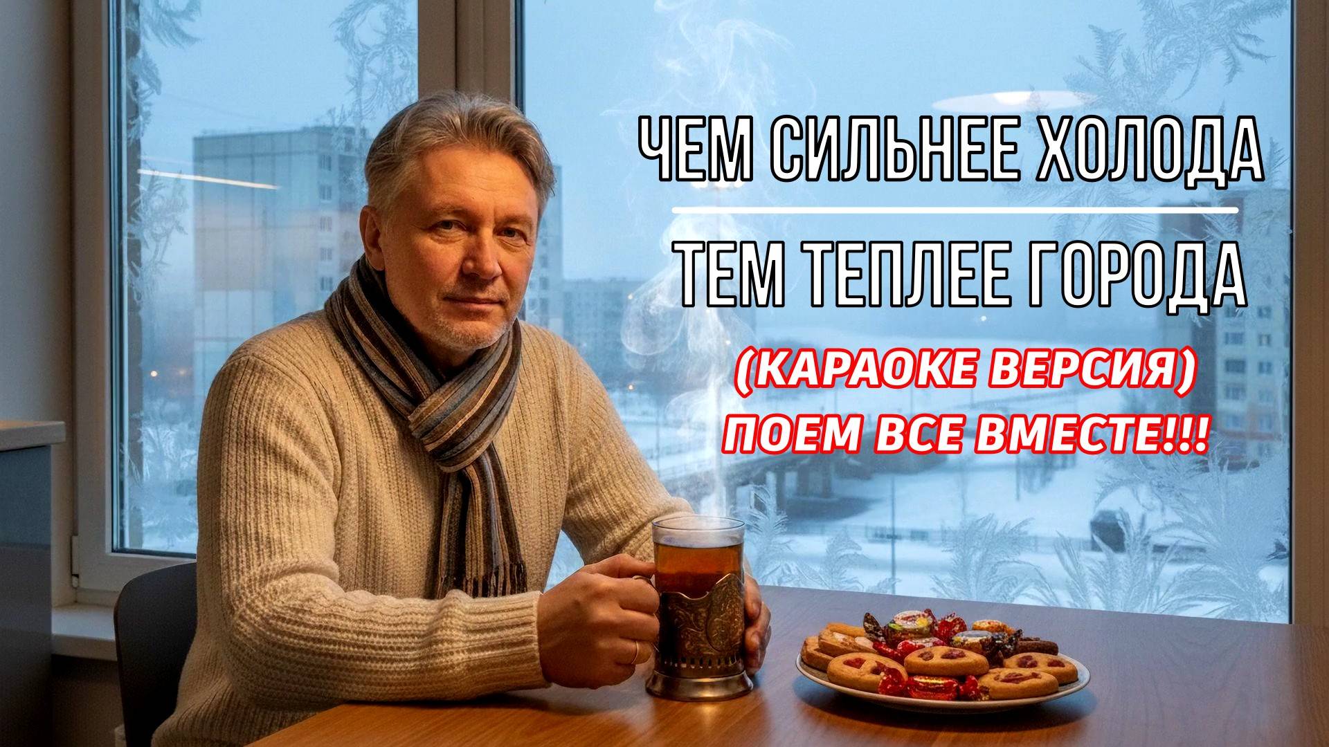 "Чем сильнее холода, тем теплее города" ШАНСОН поём ВМЕСТЕ (КАРАОКЕ ВЕРСИЯ!)