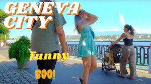 funny bushman SCARING PEOPLE IN (GENEVA SWITZERLAND) #funny #comedy
