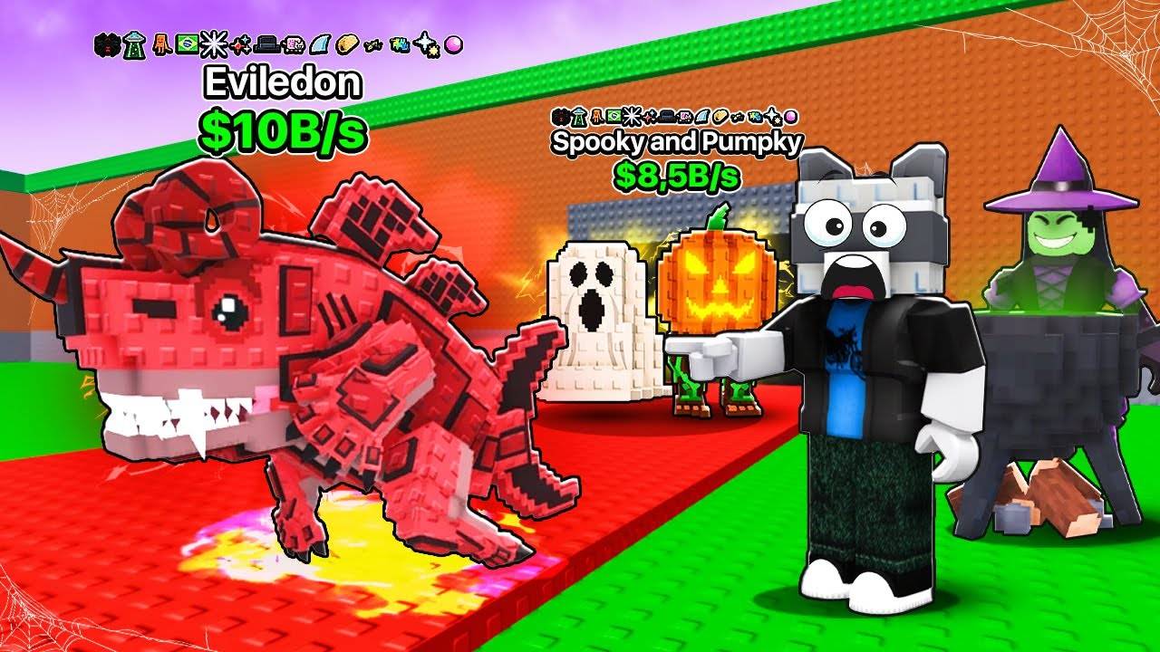 Я СКРАФТИЛ ВСЕХ 14 БРЕЙНРОТОВ У ВЕДЬМЫ в Steal a Brainrot! смотреть онлайн