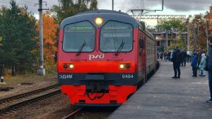 ЭД4М 0404 Сестрорецк - Санкт-Петербург Финляндский (через Парголово)