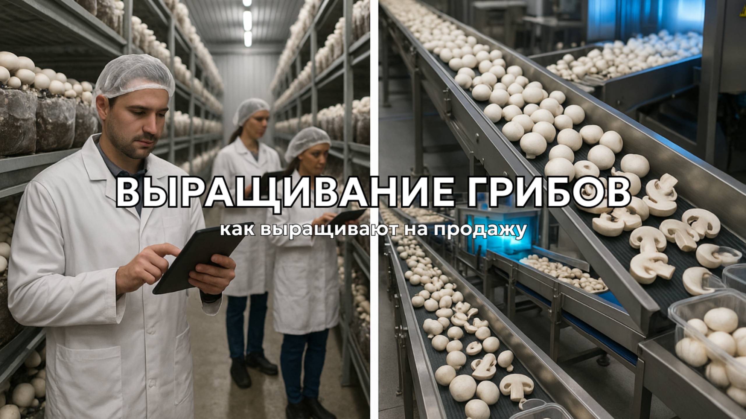 Как выращивают и перерабатывают грибы: современные технологии выращивания грибов смотреть онлайн
