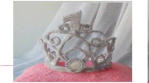 КОРОНА ДЛЯ ТОРТА  ИЗ МАСТИКИ И АЙСИНГА