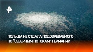 Польша отказалась передавать ФРГ подозреваемого по делу о "Северных потоках"