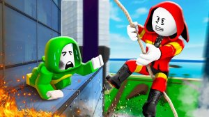 БЕДНЯГА Майки и ХРАБРЫЙ Герой Джей Джей! Анимация Роблокс