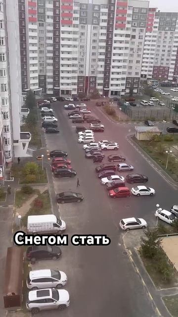 первый снег