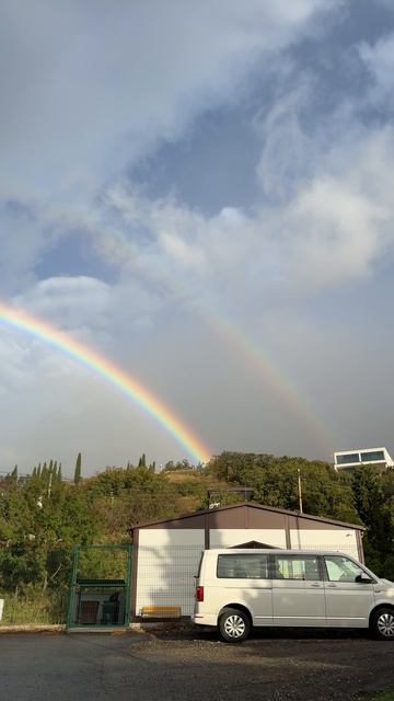 Невероятная радуга в Крыму! Посмотрите сами сейчас. Крым 2025 #крым #погодавкрыму #крым2025 смотреть онлайн