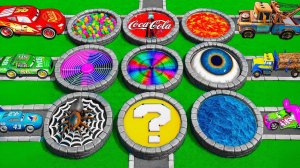 Машинки летают и прыгают! Развивающие мультики Машины помощники. Мультфильмы про машинки