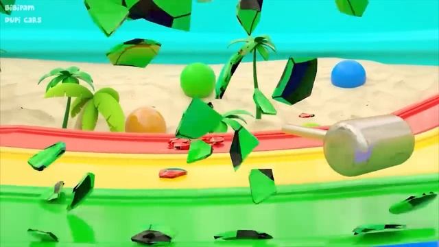 МУЛЬТИКИ ДЛЯ ДЕТЕЙ РАЗНОЦВЕТНЫЕ МАШИНКИ СЕРИЯ 4 смотреть онлайн