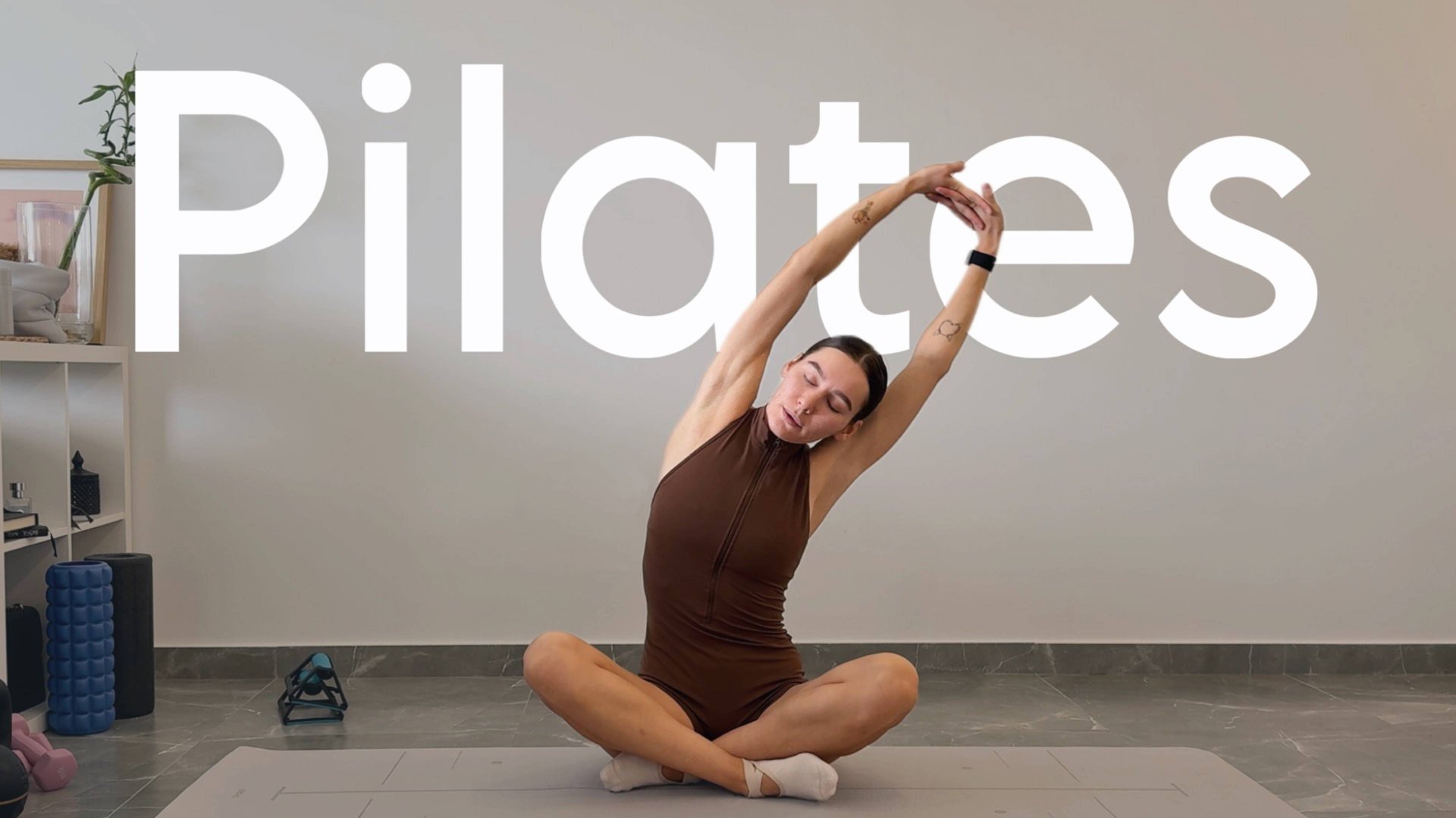 Пилатес на все тело – под самую нежную музыку 💛 #hisports #пилатес смотреть онлайн