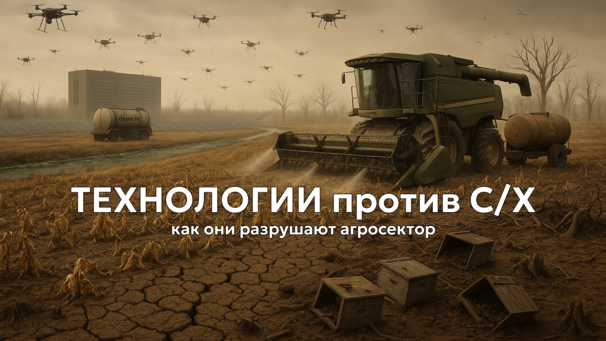 Как технологии разрушили сельское хозяйство 😱 смотреть онлайн