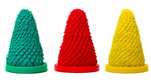 Разноцветные ЕЛОЧКИ из ПЛАСТИЛИНА - УЧИМ ЦВЕТА с игрушками МАША И МЕДВЕДЬ ФИКСИКИ и ЩЕНЯЧИЙ ПАТРУЛЬ