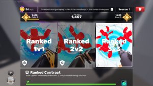 ривалс 1 на 1 ранг режим