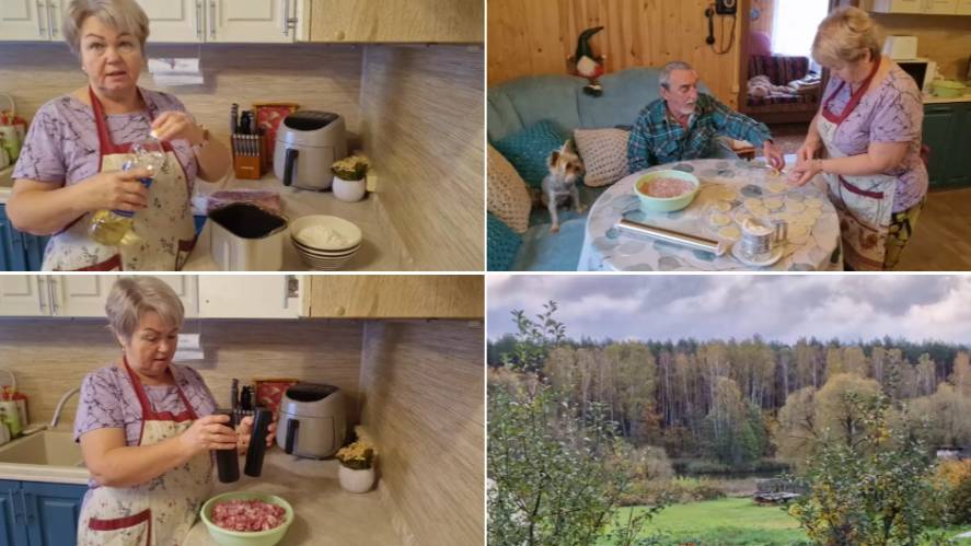 ЛЕПИМ ПЕЛЬМЕНИ, ЛЁШИК РАЗГОВОРИЛСЯ. смотреть онлайн