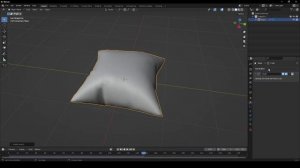 Подушка в Blender за минуту