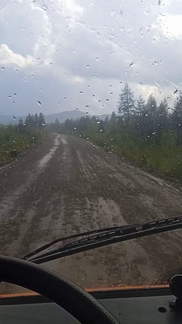 Во какой дождь