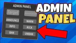Как сделать, себе или кому-то, другому админ панель, в Roblox studio.