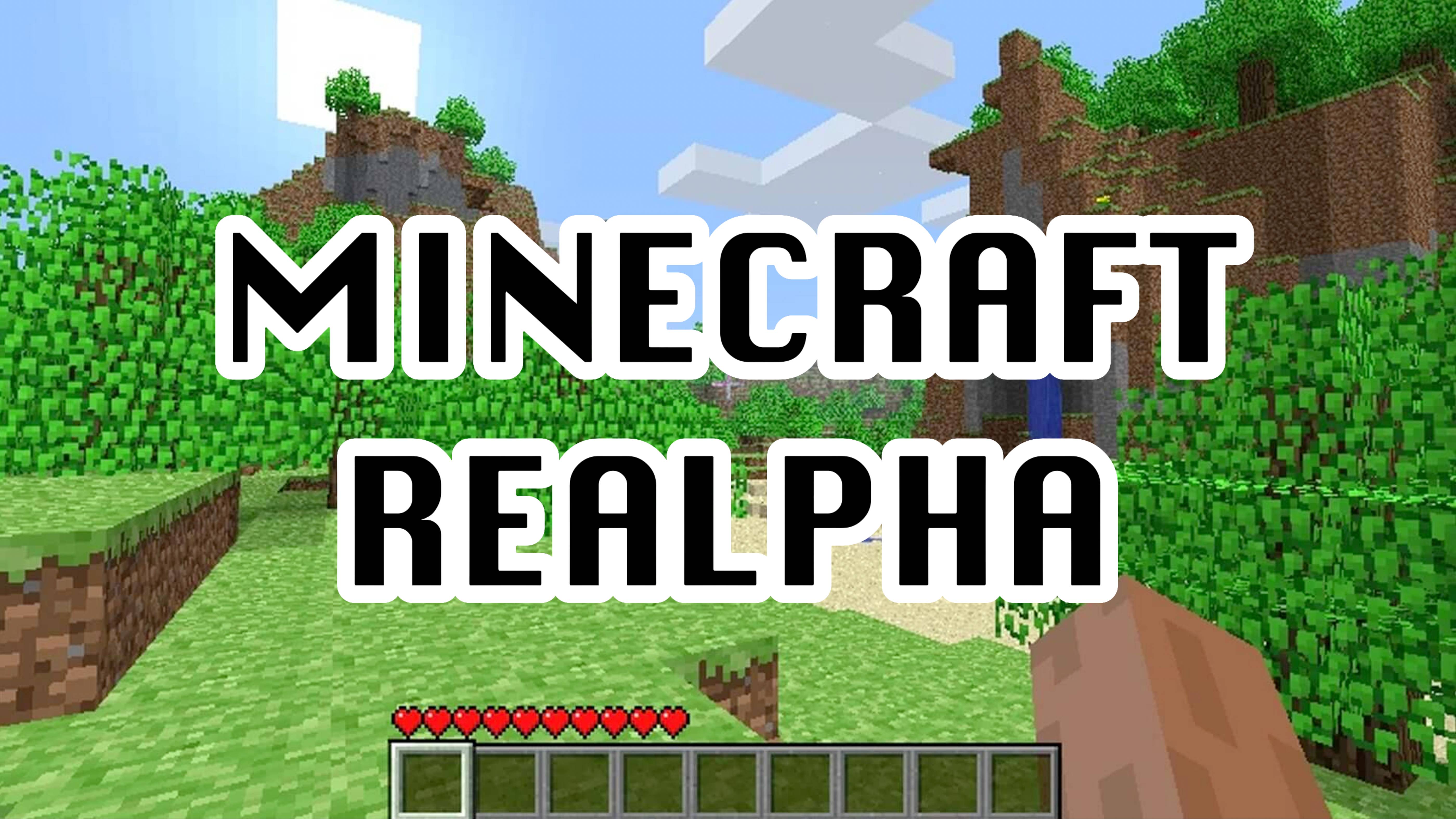Выживание в minecraft reALPHA часть 3 ( маленький поход в шахту и подготовка смотреть онлайн