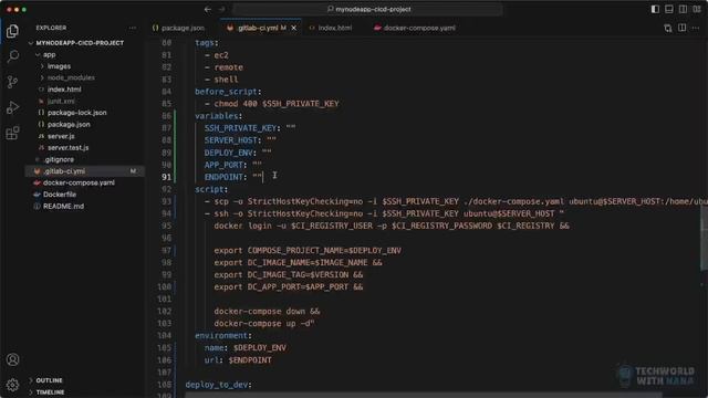 6.7 Reuse pipeline configuration using extends (Multi-Stage Demo - Part 3) смотреть онлайн