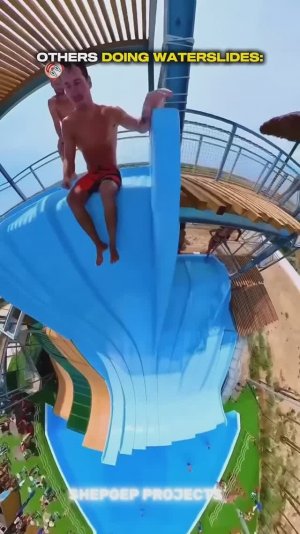 Водяные горки не для слабонервных