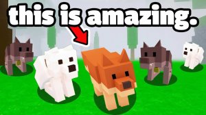 Я создал армию собак в игре 99 ночей в РОБЛОКС