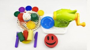 Мультики для детей. Пластилин антистресс пропускаем через мясорубку. Мультики залипалки для малышей