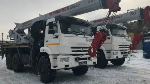 Отгружены автокраны Челябинец КС-55732 на шасси КАМАЗ 43118-50