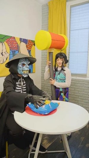 Let's recreate the food and trends from K Pop Demon Hunters! K Pop Demon Hunters in real life versus